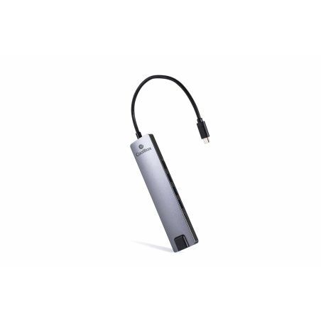 Hub USB CoolBox COO-DOCK-01 Grigio