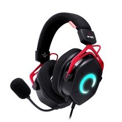 Headphones with Microphone FR-TEC FT2018 Black Red Multicolour