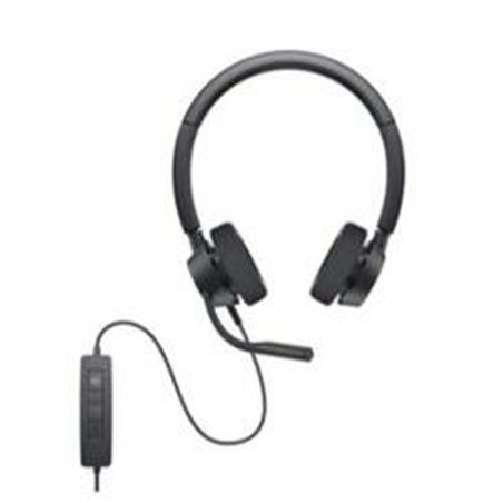 Headphones with Microphone Dell DELL-WH3022 Black