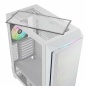 Case computer desktop ATX Nfortec Krater X Bianco