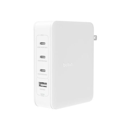 Wall Charger Belkin WCH014BTWH 140 W White
