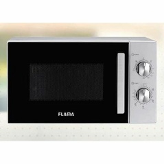 Microwave with Grill Flama 1803FL 700W 20 L Silver Steel 700 W 20 L