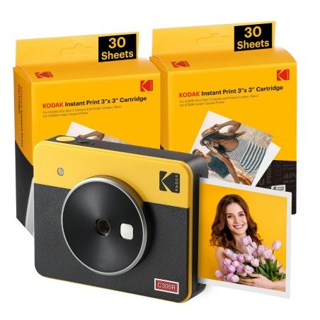 Instant camera Kodak MINI SHOT 3 RETRO C300RY60 Yellow