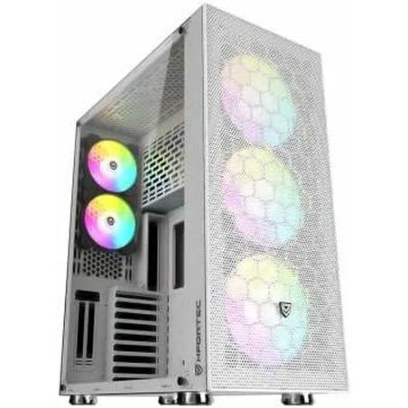 Case computer desktop ATX Nfortec Aqueronte Bianco Nero