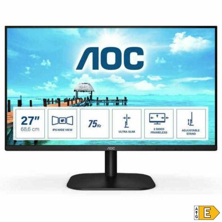 Monitor AOC 27B2H 27" LCD LED IPS Flicker free 75 Hz