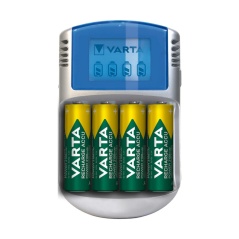 Charger + Rechargeable Batteries Varta -POWERLCD AA/AAA