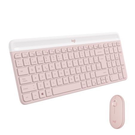 Keyboard and Wireless Mouse Logitech MK470 Spanish Qwerty