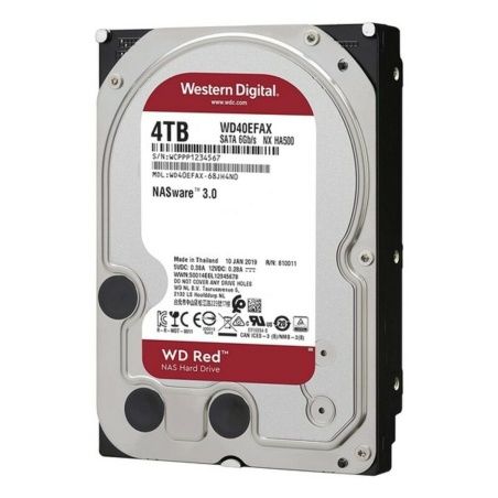 Hard Disk Western Digital WD40EFAX 4 TB 5400 rpm 3,5" 4 TB 4 TB SSD 3,5"