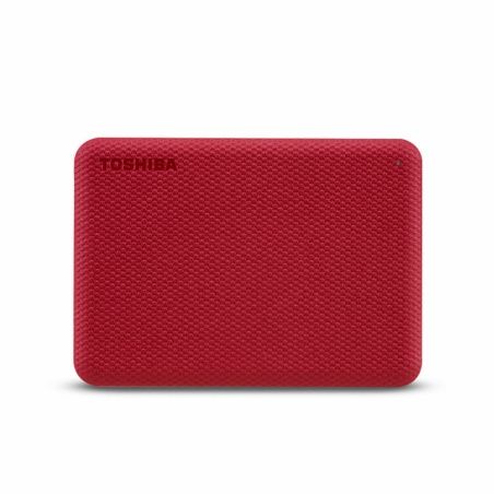 External Hard Drive Toshiba CANVIO ADVANCE Red 4TB USB 3.2 Gen 1