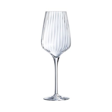 Set of cups Chef & Sommelier Symetrie Transparent Glass 450 ml 6 Units
