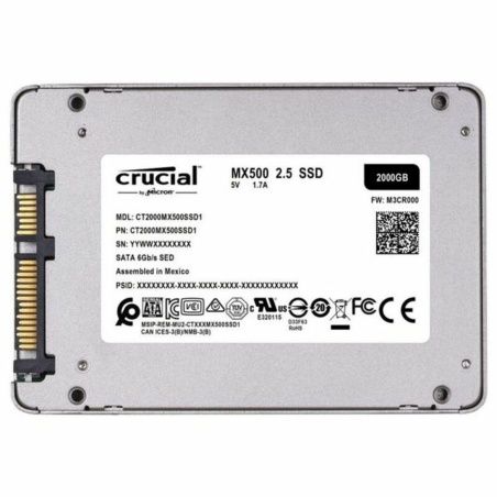 Hard Disk Crucial MX500 2TB SSD