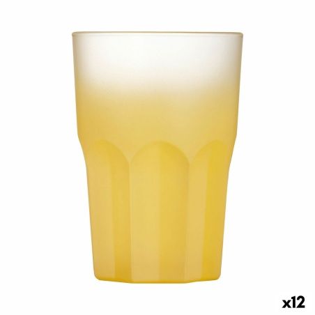 Bicchiere Luminarc Summer Pop Giallo Vetro 12 Unità 400 ml