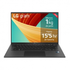 Laptop LG Gram 15 (2023) 15Z90R-G.AP75B 15,5" Intel Core i7-1355U 16 GB RAM 32 GB RAM 512 GB SSD Qwerty in Spagnolo