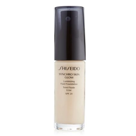 Base per Trucco Fluida Skin Glow Shiseido SPF20 (30 ml)