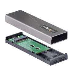 Involucro per Hard Disk Startech M2-USB-C-NVME-SATA