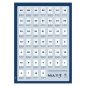 Etichette per Stampante MULTI 3 500 Fogli 70 x 30 mm Bianco Dritto