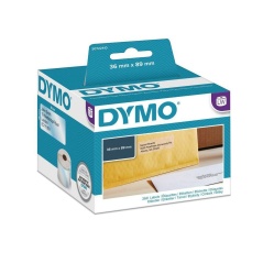 Printer Labels Dymo 89 x 36 mm LabelWriter™ Transparent (6 Units)