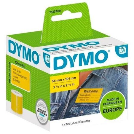 Printer Labels Dymo Label Writer Yellow 220 Pieces 54 x 7 mm (6 Units)