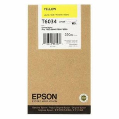 Original Ink Cartridge Epson C13T603400 Yellow