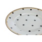Dinnerware Set Home ESPRIT White Porcelain 18 Pieces 27 x 27 x 2 cm
