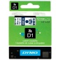 Laminated Tape for Labelling Machines Dymo D1 45014 12 mm LabelManager™ White Blue Black (5 Units)