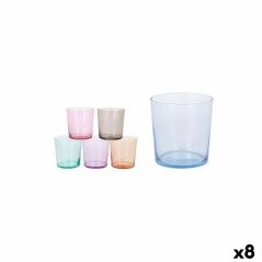 Set di Bicchieri LAV Multicolore 345 ml 6 Pezzi (8 Unità)