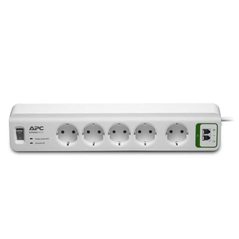 Power Socket - 5 sockets with Switch APC PM5T-GR