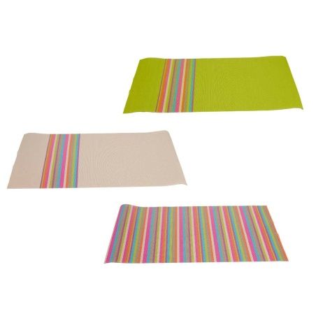 Table Mat Stripes 45 x 30 x 0,1 cm (36 Units)