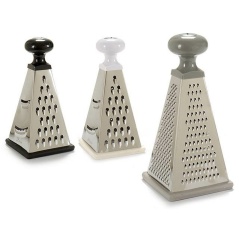 Grater Multiple Triangular Stainless steel 9,5 x 20 x 9,5 cm (24 Units)