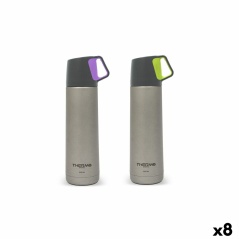 Travel thermos flask ThermoSport Stainless steel Cup 500 ml (8 Units)