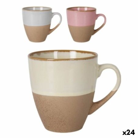 Cup La Mediterránea Anelo 550 ml Ceramic (24 Units)