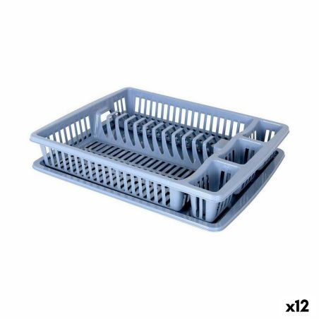 Draining Rack for Kitchen Sink Dem Tray 47 x 38 x 8,5 cm (12 Units)
