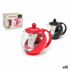 Teiera Quttin Cristallo 1,25 L (12 Unità) (1250 ml)