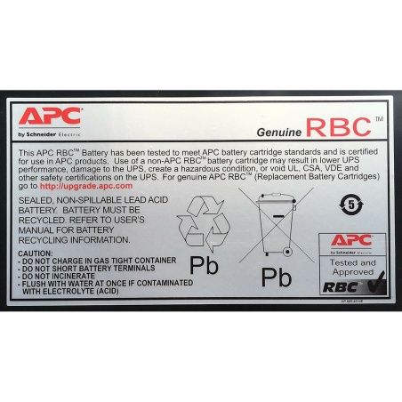 Batteria per Gruppo di Continuità UPS APC APCRBC105
