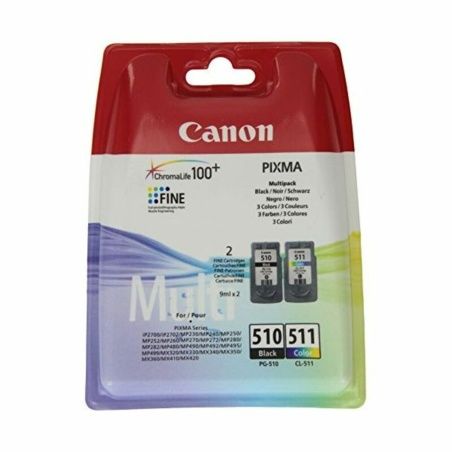 Cartuccia d'inchiostro compatibile Canon PG-510/CL511 Nero Tricolore Giallo Ciano Magenta