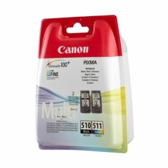 Cartuccia d'inchiostro compatibile Canon PG-510/CL511 Nero Tricolore Giallo Ciano Magenta