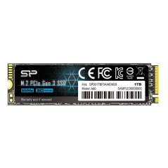 Hard Disk Silicon Power SP001TBP34A60M28 SSD M.2 1 TB SSD