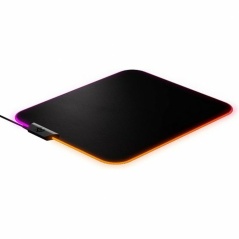 Gaming Mouse Mat SteelSeries QcK Prism Cloth RGB Gaming Black Multicolour