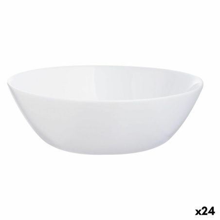 Bowl Luminarc Zelie White Glass 16 cm (24 Units)