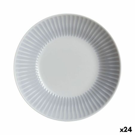 Deep Plate Luminarc Cottage Grey Glass 20 cm (24 Units)