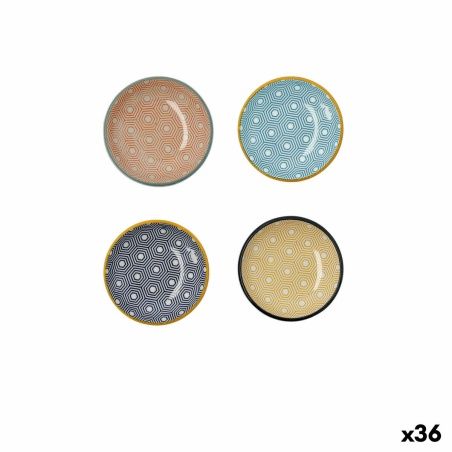 Ciotola per Aperitivi Quid Pippa Multicolore Ceramica (36 Unità) (Pack 36x)