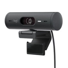 Webcam Logitech Brio 500 Nero
