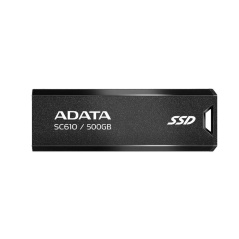 External Hard Drive Adata SC610-500G-CBK SSD 500 GB SSD