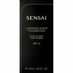 Fluid Foundation Make-up Sensai Luminous Sheer SPF 15 203-Neutral Beige (30 ml)