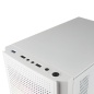 ATX Semi-tower Box Mars Gaming MC300W White RGB