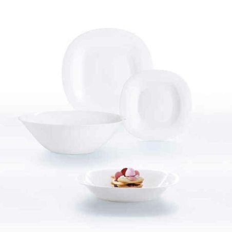 Tableware Luminarc 9239476 White Glass 19 Pieces (19 pcs)