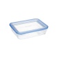 Porta pranzo Ermetico Pyrex Pure Glass Trasparente Vetro (1,5 L) (5 Unità)