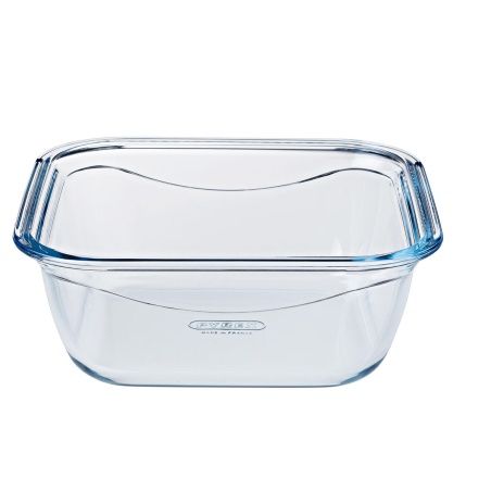 Hermetic Lunch Box Pyrex Cook & go 21 x 21 x 9 cm Blue 1,9 L Glass (6 Units)