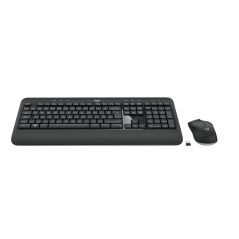 Tastiera e Mouse Gaming Logitech MK540 Azerty Francese Bianco Nero/Bianco