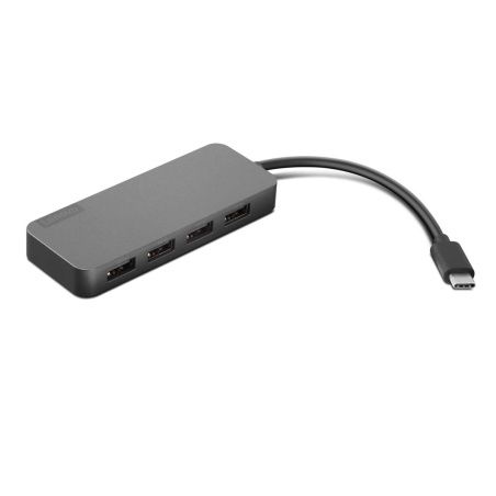 USB Hub Lenovo 4X90X21427 Grey